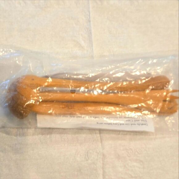 NIP THE PAMPERED CHEF BAMBOO SERVING SET SMALL SZ. - Picture 4 of 4